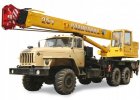 Автокраны КС-55713-3 «Галичанин»  на базе шасси Урал-4320 (6 х 6)